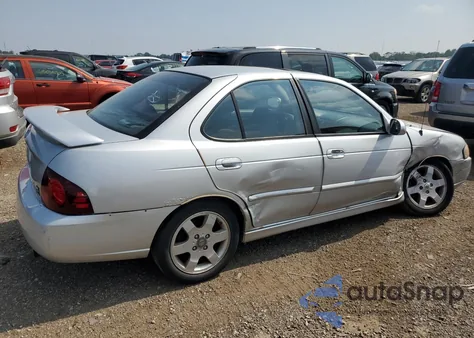 2005 Nissan Sentra Se-R Spec V из США, поврежденный, VIN 3N1AB51D25L480598